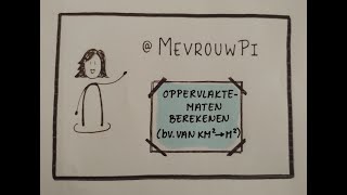 Oppervlaktematen berekenen  Wiskunde uitleg vmbo [upl. by Rexer274]