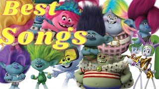 the movie the trolls trolls complete soundtrack troll sing along songs [upl. by Gosney]