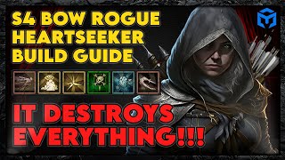 Heartseeker S Tier Bow Rogue Build Guide for Season 4 No Imbuements no combo points Easy Mode [upl. by Merna855]