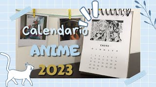 💠 Calendario Anime ·DIY· 🗒  Haz tu calendario PERSONALIZADO desde cero [upl. by Snah724]