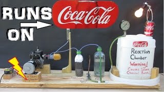 How To Make A Generator That Runs On Cocacola Experiment [upl. by Eriuqs]