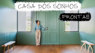 CASA DOS SONHOS REFORMA PRONTA TOUR COMPLETO [upl. by Ethben484]