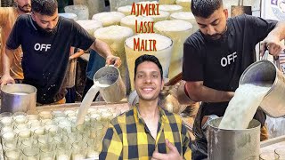 Ajmeri lassi malir  street food  Famous street Food  Pakistan  Karachi [upl. by Wakefield705]