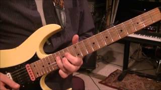 How to play CHRISTMAS CANON ROCK by TRANS SIBERIAN ORCHESTRA  Guitar Lesson by Mike Gross [upl. by Marella918]