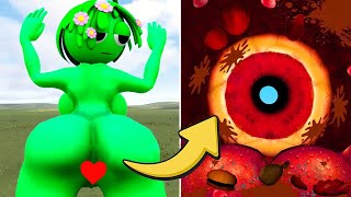 WHATS INSIDE LOVE GREEN VINERIA SPRUNKI in Garrys Mod [upl. by Vyse752]