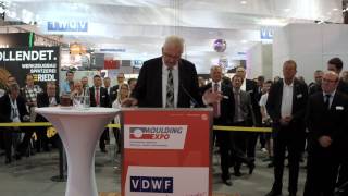 Ministerpräsident Kretschmann auf der Moulding Expo  25 Jahre VDWF [upl. by Ominoreg663]