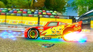 Cars Lightning McQueen in London  Battle Race Cars 3 DTW PS4 [upl. by Airtemad]