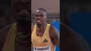 Heres what happens when Quincy sets his sights on success 💥 DiamondLeague 💎 Athletics Shorts [upl. by Rezzani]