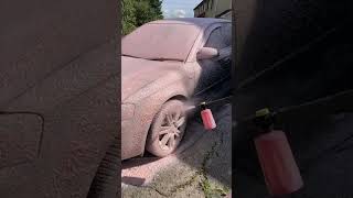 Car Snow Foam Short Pink automobile printerscorner carcleaning detailing carwash carcare diy [upl. by Esyli]