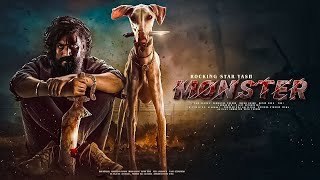 Monster New Released Full Hindi Dubbed Movie  Rocking Star Yash New South Action Movies 2024  new [upl. by Attolrac]