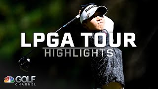 LPGA Tour Highlights The Amundi Evian Championship Round 1  Golf Channel [upl. by Nrojb]