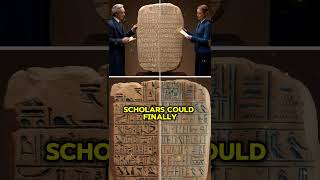 The Rosetta Stone Unlocking Ancient Egypt’s Secrets in 60 Seconds  shorts [upl. by Eisle]