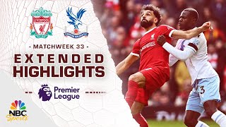 Liverpool v Crystal Palace  PREMIER LEAGUE HIGHLIGHTS  4142024  NBC Sports [upl. by Haseena251]