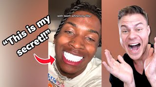 How To Get The Whitest Teeth In The World Orthodontist Reacts [upl. by Mientao]