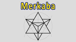 How To Draw Merkaba  Sacred Geometry [upl. by Eizus]