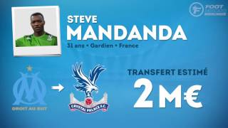 Officiel  Steve Mandanda quitte lOM pour Crystal Palace [upl. by Erda710]