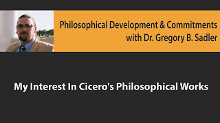 My Interest in Ciceros Philosophical Works  Philosophical Developments and Commitments [upl. by Nnaeirb]