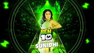 BEN 10 Official theme  Sunidhi Chauhan sunidhilive [upl. by Yllah]