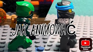 Jak Animować Chodzenie i Bieganie w LEGO Stop motion poradnik [upl. by Ojaras]