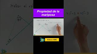 Conoces la propiedad de la mariposa maths matematicas matematicasfacil matematicasbasicas [upl. by Rodrigo788]