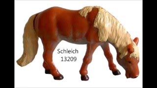 ALL Schleich horses 1985  1995 [upl. by Eahsram]