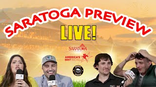 Saratoga Betting Show  Saturday July 27  Featuring BookIt Sports Trent Attyah [upl. by Katherin20]