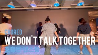 헤이즈 Heize  We dont talk together Choreography 마포구 댄스학원 l 댄스왕 베키T [upl. by Romona]