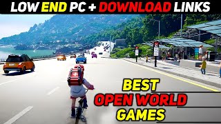 Top 10 BEST Open World Games For Low SPEC PC 2022 [upl. by Savior]