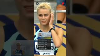 Yuliya Levchenko Ukraine Athlete High Jump Diamond League Paris 2021  189 CM Done [upl. by Zetroc]