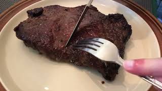 Ribeye Steak ovenbaked panseared steak ribeyesteak [upl. by Smalley]