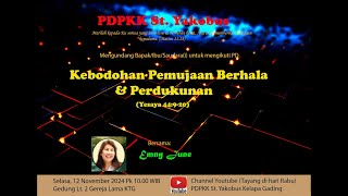 PDPKK Pagi Recorded 12 November 2024 [upl. by Jewel762]