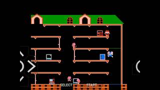 mappy retro game gameplay [upl. by Drue]