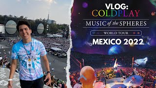 VLOG Concierto Coldplay CDMX 2022 [upl. by Werdnaed365]