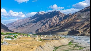 kaza Village  Spiti Velly [upl. by Kcarb]