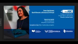 Inicia inscripciones para bachillerato a distancia virtual [upl. by Loria961]