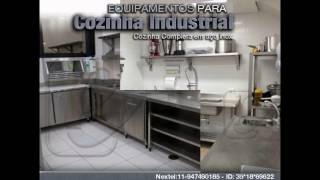 Cozinha Industrial total em aço inox [upl. by Elbam767]