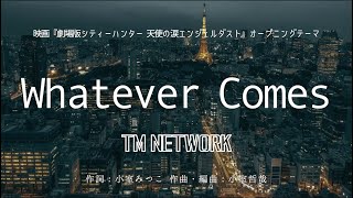 【カラオケ】Whatever Comes／TM NETWORK【オフボーカル メロディ有り karaoke】 [upl. by Sinegold]