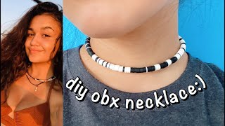 DIY OUTERBANKS NECKLACE super similar with heishi beads [upl. by Gleason]