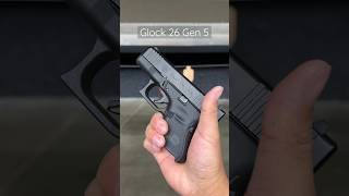 The Baby Glock  Glock 26 Gen 5 9mm Pistol handgun glock pistol shorts [upl. by Eachern]