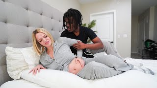 HOW I TAKE CARE OF MY PREGNANT GIRLFRIEND WITH PLACENTA PREVIA 2ND TRIMESTER [upl. by Aisatan]