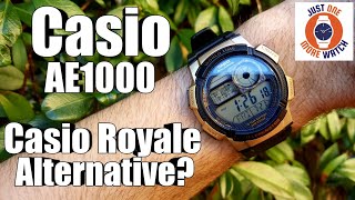 5 Minute Review Casio AE1000 amp Comparison AE1200 Casio Royale [upl. by Kessiah]