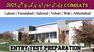 Comsats university all campus spring admission 2024  Entry test Preparation comsats university [upl. by Ger]