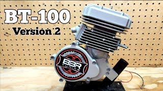 All new BT100 V2 and this thing has a secret on the inside  BBR 80100cc 2 stroke tear down [upl. by Zandt]