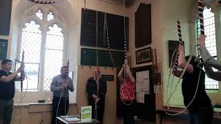 bellringing at Chelmsford Cathedral  27 November 2022 [upl. by Atiuqin]