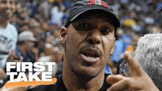 Does LaVar Ball Deserve Credit For Increasing Hype In Basketball  First Take  ESPN [upl. by Jaret]