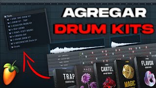 Cómo INSTALAR DRUM KITS en FL Studio  Paso a Paso 📦📥 [upl. by Flss538]