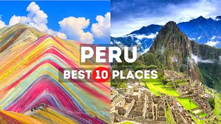 Amazing Places to Visit in Peru  Travel Video [upl. by Ettesil]