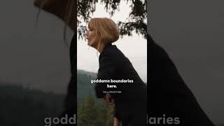 Beths the bride but Johns the one blushing Yellowstone BethDutton JohnDutton Shorts [upl. by Atnwahs]