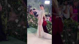 Emily Ratajkowski Bares All At In A Sheer Versace Gown At the 2024 Met Gala  Billboard Shorts [upl. by Dominick233]