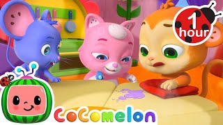 Animal Clean Up Song  More CoComelon JJs Animal Time Kids Songs  Animal Songs for Kids [upl. by Melc360]